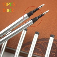 refills 10 pcs jinhao high quality for roller ball pen 0 5mm point black ink for choose free shipping