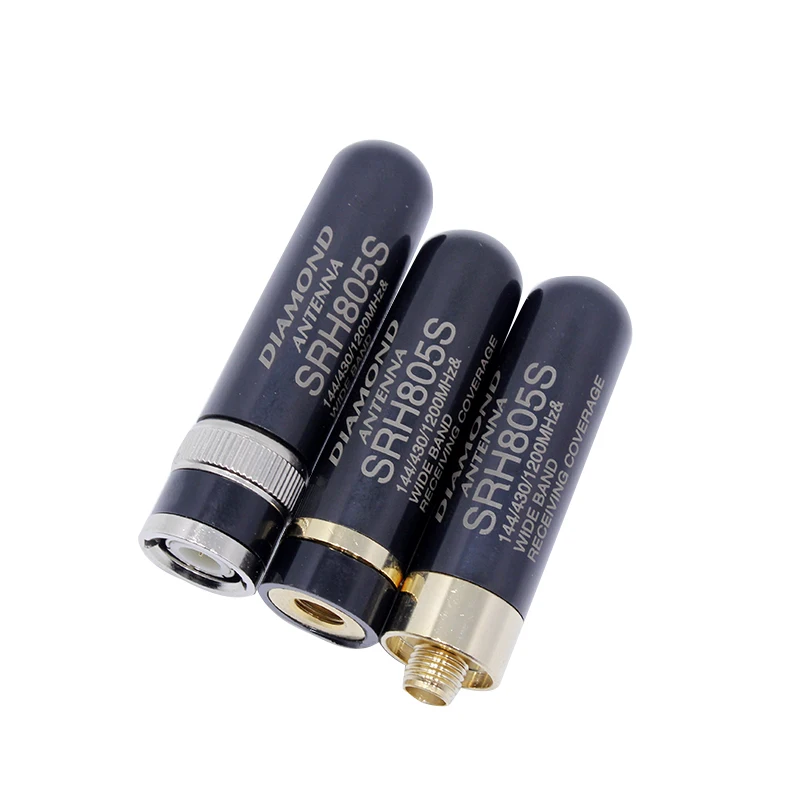 Алмазный SRH805S мини короткая антенна VHF УВЧ SMA-Female/sma-мужская/BNC SRH-805S для Baofeng TYT Wouxun