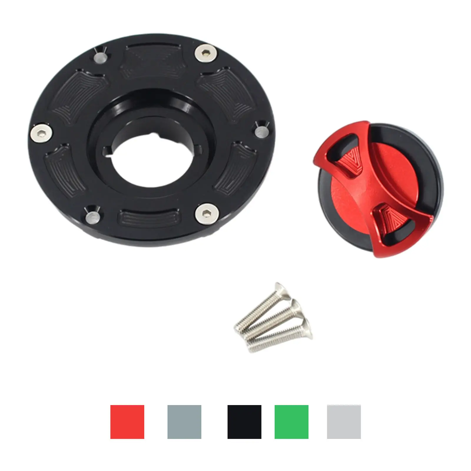 

Крышка топливного бака мотоцикла, алюминиевая Модифицированная, подходит для Kawasaki EX300 300 2013-2017