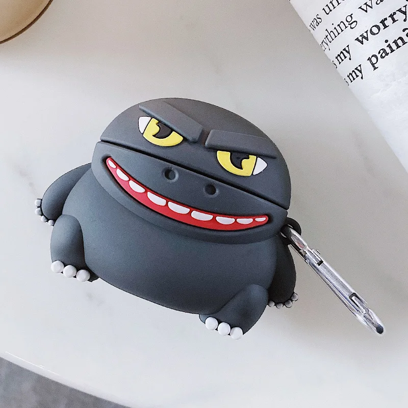 3D чехол для наушников Huawei Freebuds 3 силиконовый милый мультяшный Godzilla Pro чехлы с