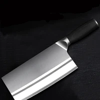 shuoji chef knife professional german 9cr18 stainless steel kitchen knife chopper slicer for hotel house cooking cleaver tool