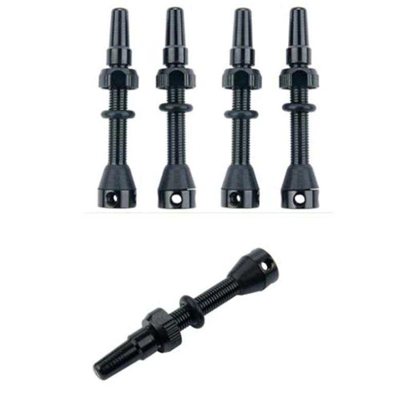 

5Pcs 40mm Tubeless Air Valve for Road Bike & MTB Tubeless Valve Stem