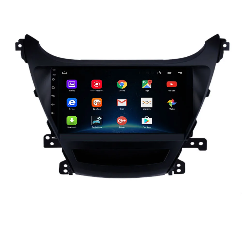 2020 9 &quot2din Android 10 0 Автомобиль Радио Стерео GPS для 2014-2016 Hyundai Elantra HD сенсорный экран Wifi