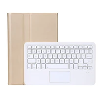 touchpad bluetooth keyboard tablet for lenovo tab e10 tb x104fl 10 1inch case with pu leather protective keyboard stand cover