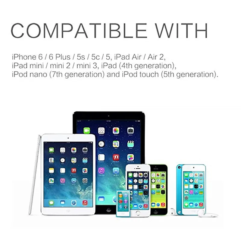 

10 pcs 8 Pin USB data Cable for apple iphone SE 2020 8 7 6 6s Plus For iphone 12 11 Pro max XS XR X Mobile phone Charger Wires