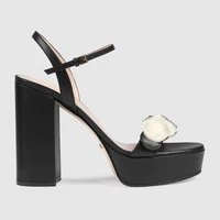 sandals sexy heels womens sandal platform ankle strap high quality summer woman party wedding shoes open toe lspn