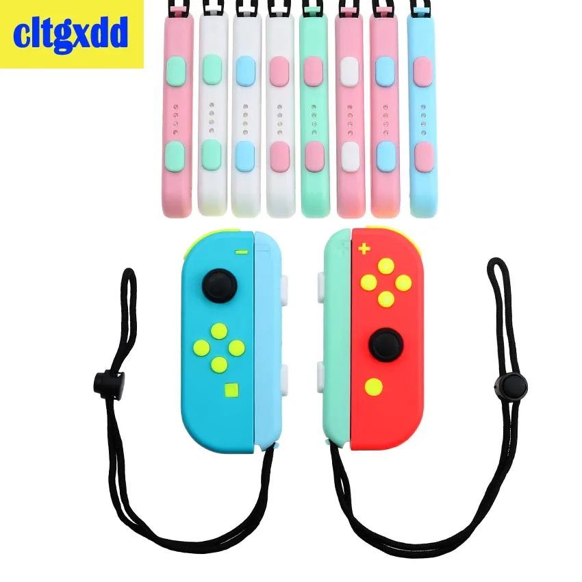 Cltgxdd 2 шт. ремешок для запястья ремень переключателя консоли NS NX Joy Con повязка на