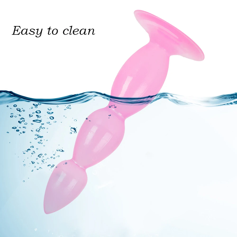 3/6pcs Butt Plug Sex Toys Anal G Spot Vagina Massager Silicone Beads Stimulator For Women Men Adult Products | Красота и здоровье