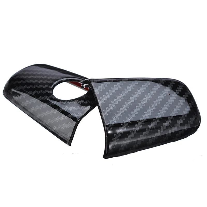 

For Mitsubishi 4pcs Carbon Style Door Handle Cover Auto Accessories Styling Moulding Support Lancer EX Evolution X 08-17