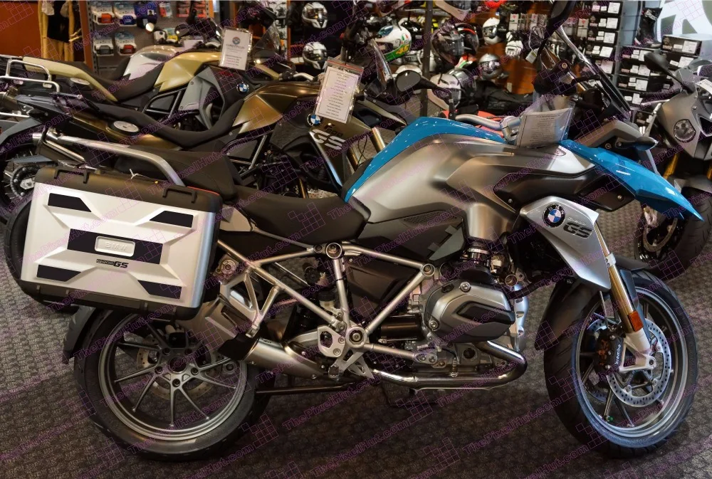 

GS Motorcycle Reflective Pannier Graphics Kit for 2013-2014 R1200