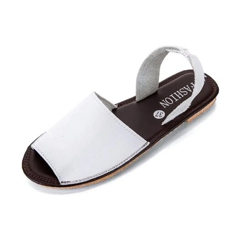 

New women's sandals fashion flat fish mouth light non-slip comfortable all-match large size casual women's sandals