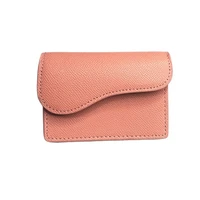 2022new original designhigh quality d letter embroidery cloth saddle style womens wallet card holder coin purse