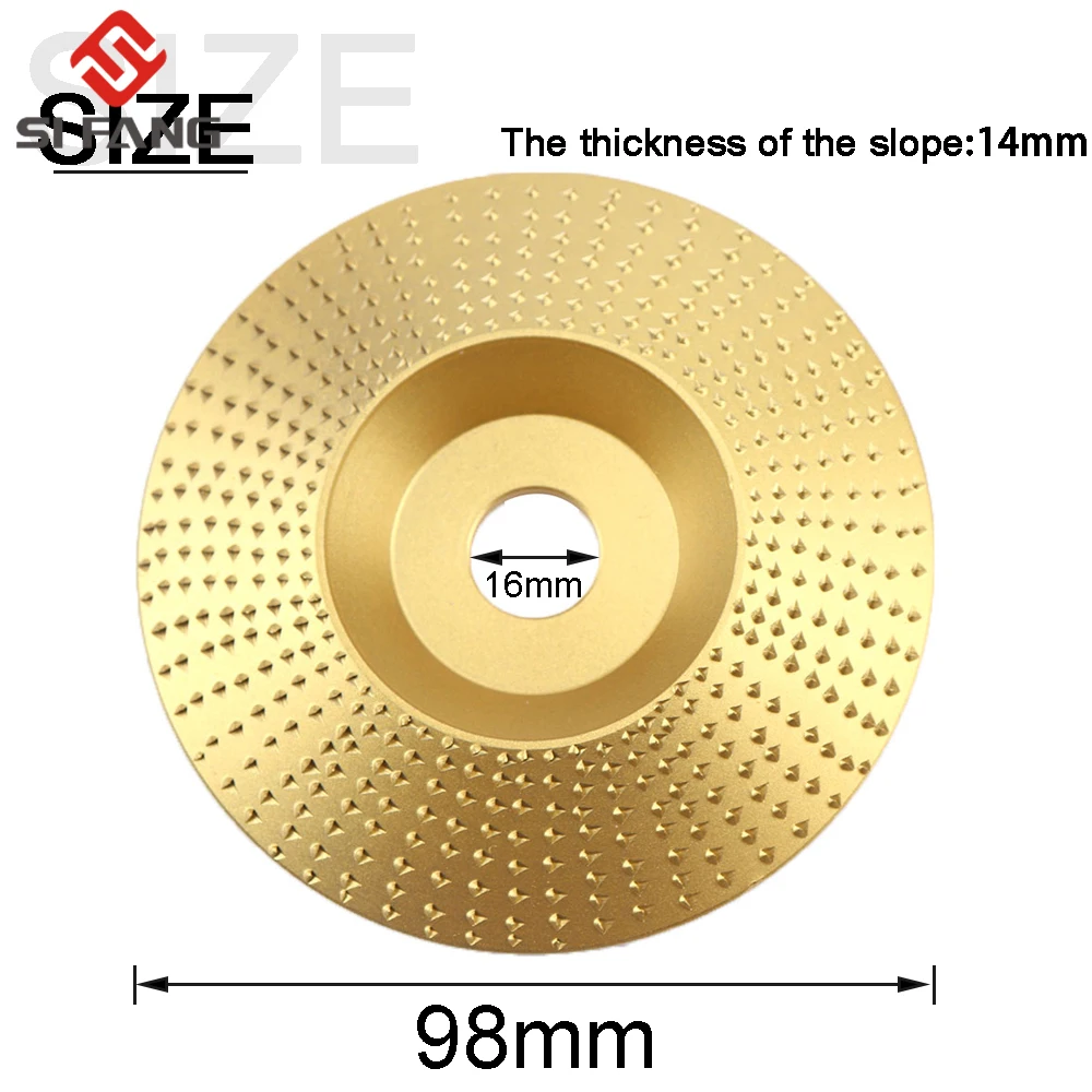 

Шлифовальный круг, абразивный диск для угловой шлифовальной машины диаметром 98 мм, диаметр отверстия 16 мм