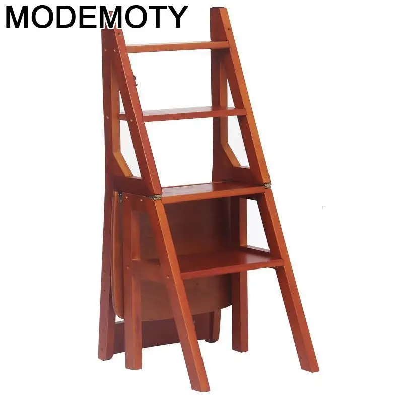 Cocina Marchepied Pliant Складывающийся стул с деревянной лестницей Stepladder Merdiven|Стремянки и