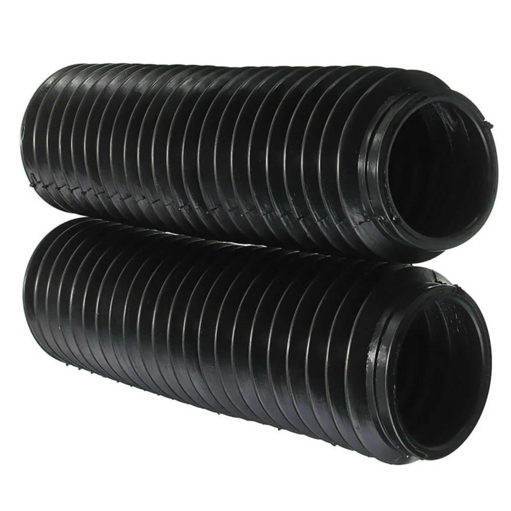 

1 Pair Gaiters Boots Cover Front Rubber 245x58x39mm Replacement Set Parts