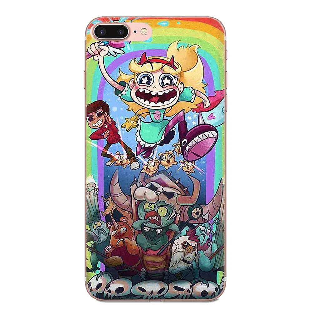 Star Vs. The Force Of Evil силиконовый кожаный чехол для телефона Xiaomi Redmi Mi 4 7A 9T K20 CC9 CC9e Note 7 9 Y3