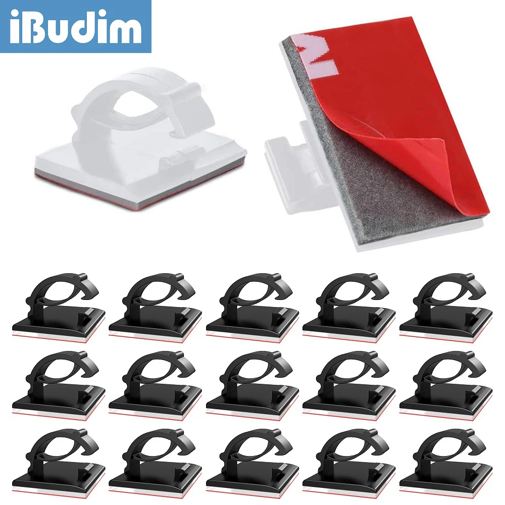 20 шт. гибкие зажимы для кабелей