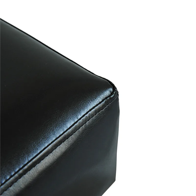 

Modern Artificial Leather Footstool Stool Footstool Small Chair Seat Sofa Sofa black