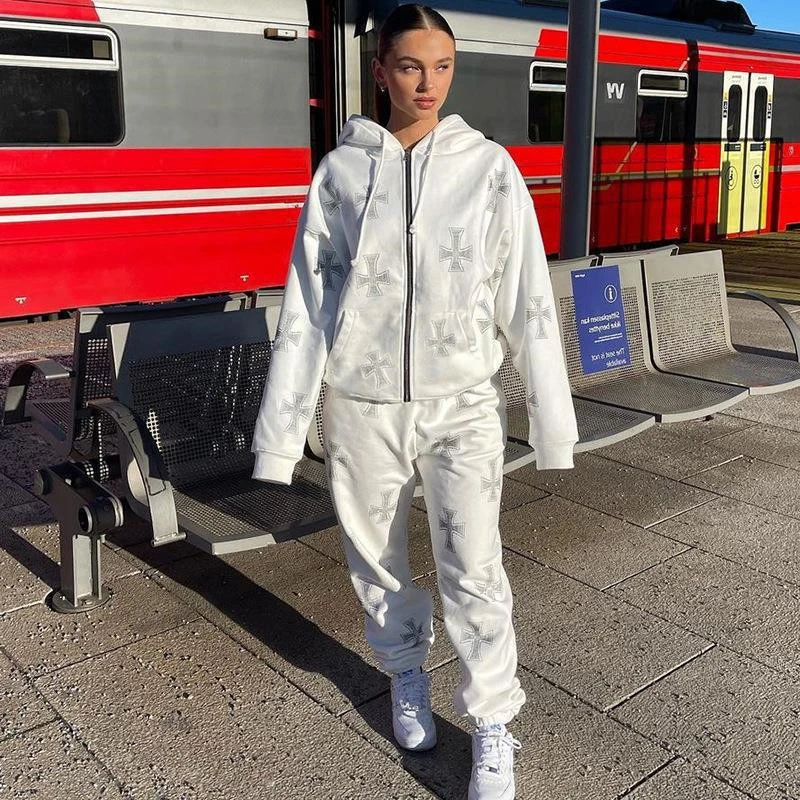 Мужской спортивный костюм Осенние Джоггеры в стиле хип-хоп уличная одежда куртка