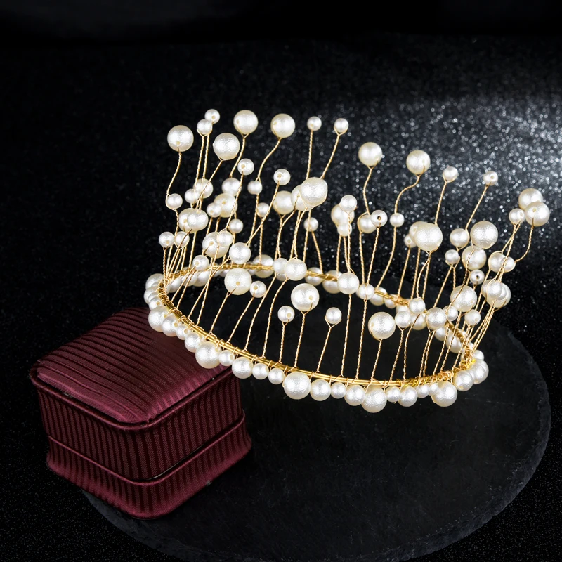 Ручная работа белые/красные заколки для волос с искуственным жемчугом