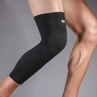1pc high quality leg knee brace reusable anti slip elastic nylon stretch stress relief full leg knee sleeves for outdoor sport