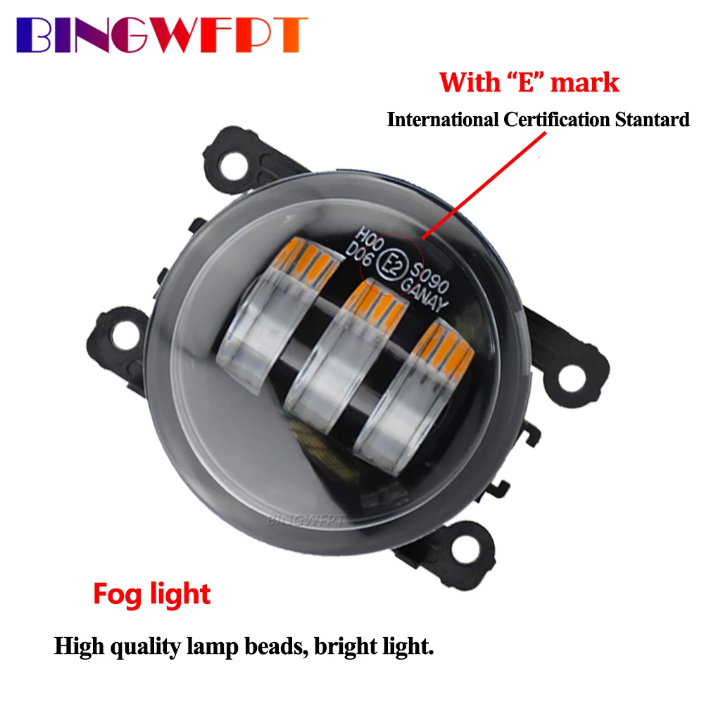 For Nissan Pathfinder R51 2005 2006 2007 2008 2009 2010 2011 2012 LED Fog Light Daytime Running Lamp DRL 12v |