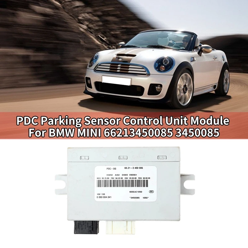 

Car PDC Parking Sensor Control Unit Module for-BMW MINI R55 R56 R57 R58 R60 R61 66213450085 3450085