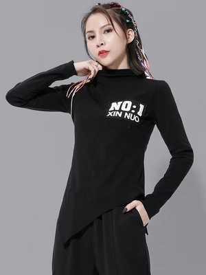 Европейская станция 2020 Ранняя весна воротник стойка нерегулярный большой размер