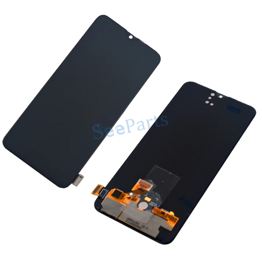 super amoled for oppo realme x2 lcd display touch screen digitizer assembly replacement 6 4 for oppo realme x2 rmx19911993 lcd free global shipping