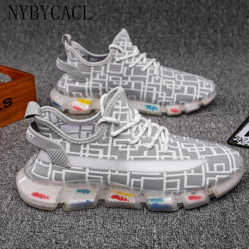 

Running Shoes 2021 Summer men's Outdoor Breathable Sports Shoes Non-Slip Lace-Up brand Men Sneakers Walking Jogging Casual shoes