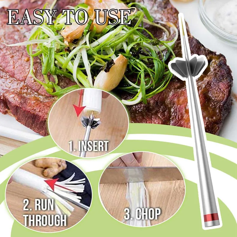 Резак для лука многофункциональный резак сливы из нержавеющей стали овощ перец