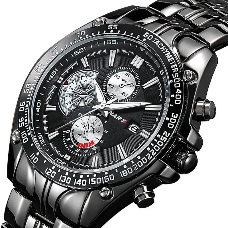 Часы наручные мужские кварцевые брендовые Роскошные водонепроницаемые деловые