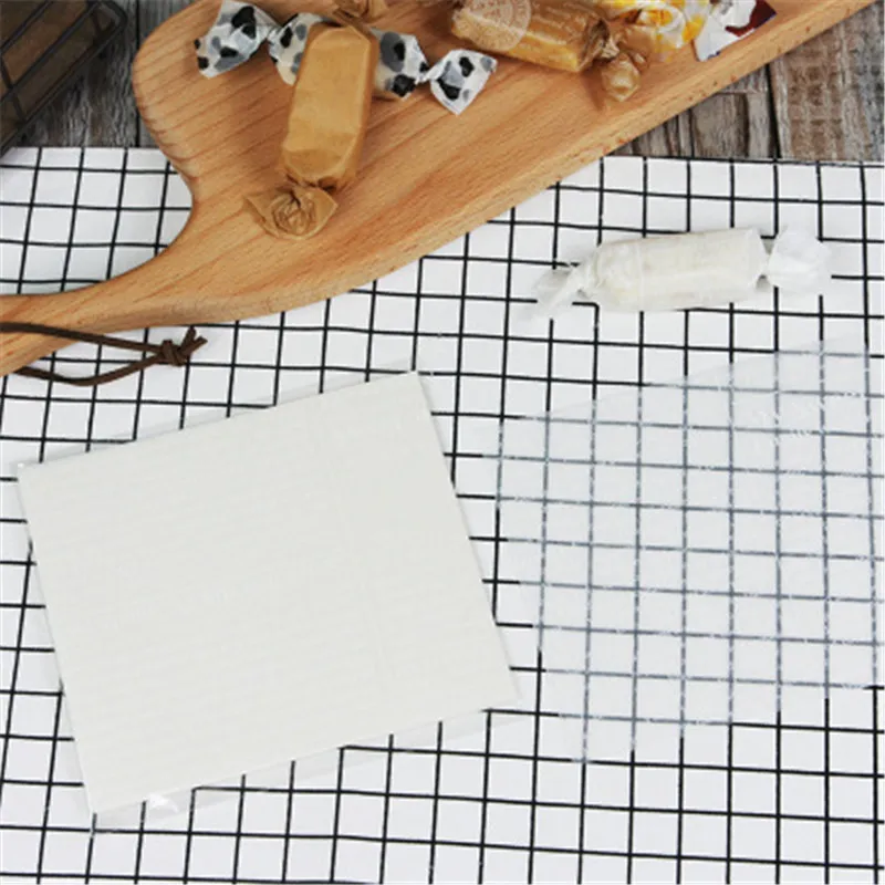 25 шт. белый пищевая вощеная бумага Класс смазка пищевой бумаги упаковочная