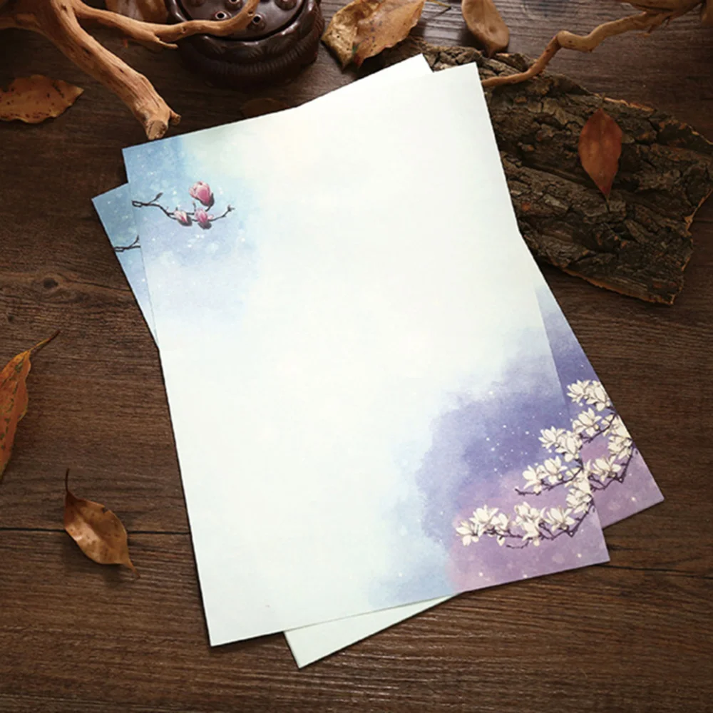 

64pcs Chinese Style Retro Writing Paper Vintage Letter Paper Stationery Sets (Mixed Style)