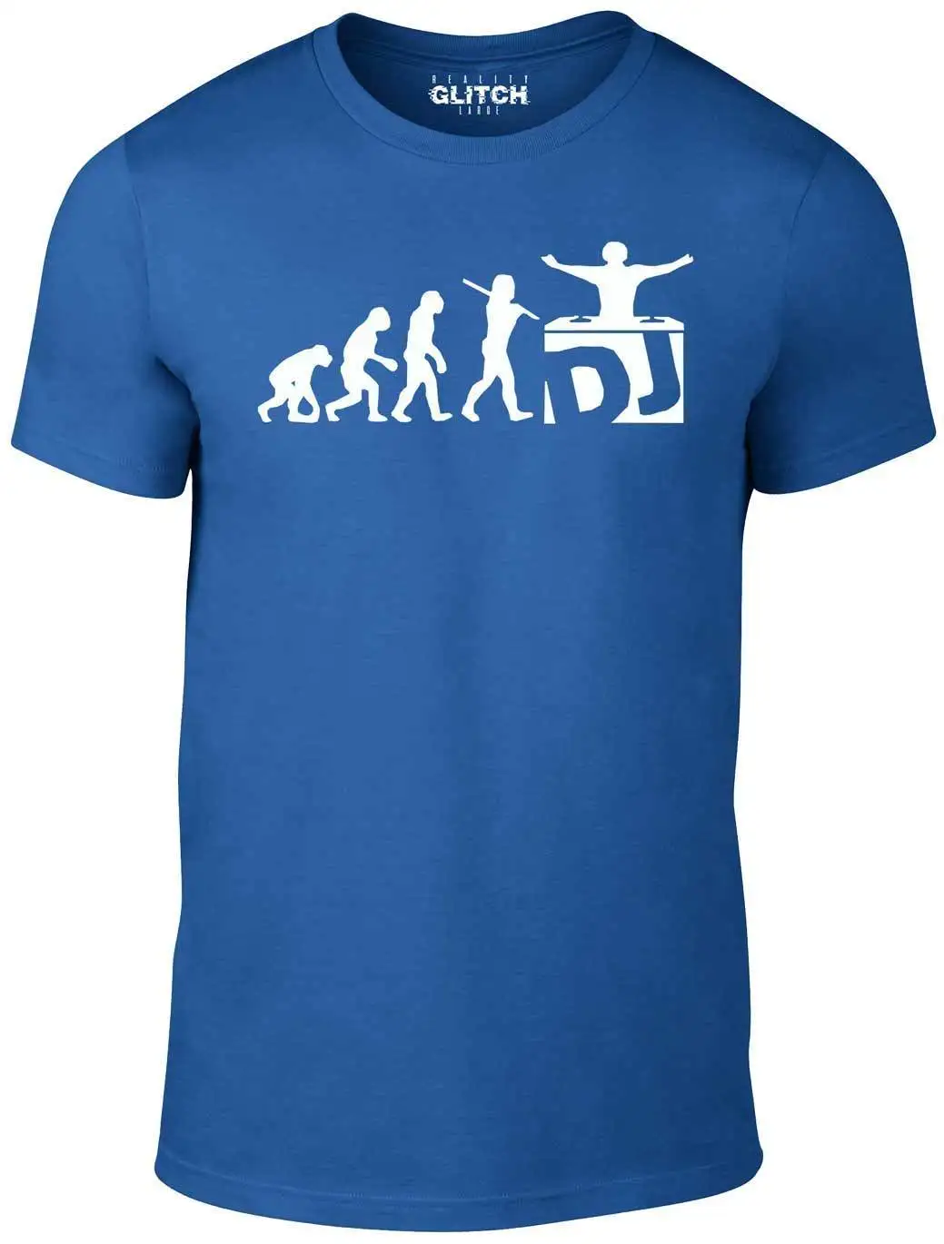DJ Evolution T shirt - Funny T-shirt Music Mixing Djing Disk Jockey Turntable Cool Casual pride t men Unisex New Fashion | Мужская