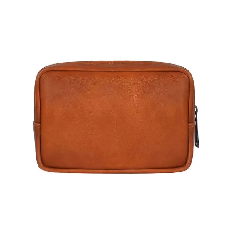 

Electronic Travel Storage Bag PU Leather USB Charger Cable Earphone Organizer Case SD Card Carrying Pouch 45BA