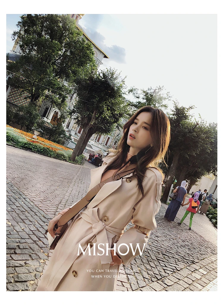 Mishow Женский плащ MX18C7320