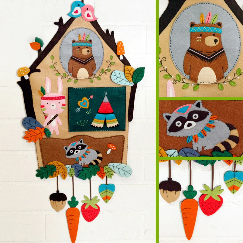 Фетр для рукоделия сумка хранения детей ручная работа шитье большой размер