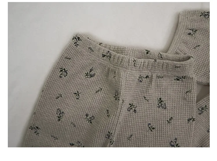 

2021 spring new children suit boys and girls home sleeve baby pajamas suits for boy and girl fashion clothes