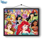 Набор для алмазной вышивки сделай сам Disney 5D, изысканное украшение для дома, с изображением группы двенадцати принцесс