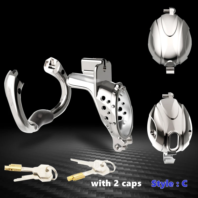 With Urine Hole Openable Ring Quick Disassemble Cap Flip Design Male Chastity Device Cock Cage Penis Sex Toys for Men 18+ | Красота и