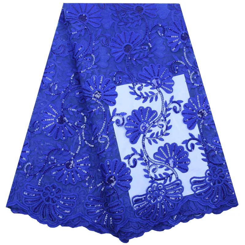 

Latest Design African Milk Silk Net Lace Fabric 2012 High Quality French Tulle Lace Fabric With Sequins For Nigerian Wedding