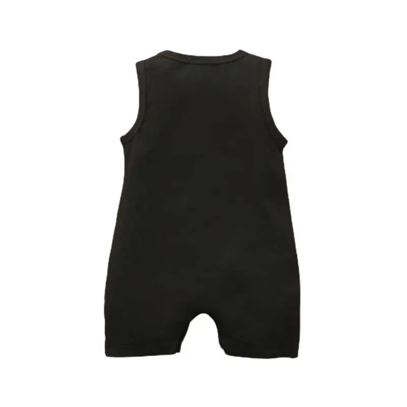 

Toddles Babies Sleeveless Cloud Printed Pullover Romper Unisex Kids Playsuit Cute Jumpsuit