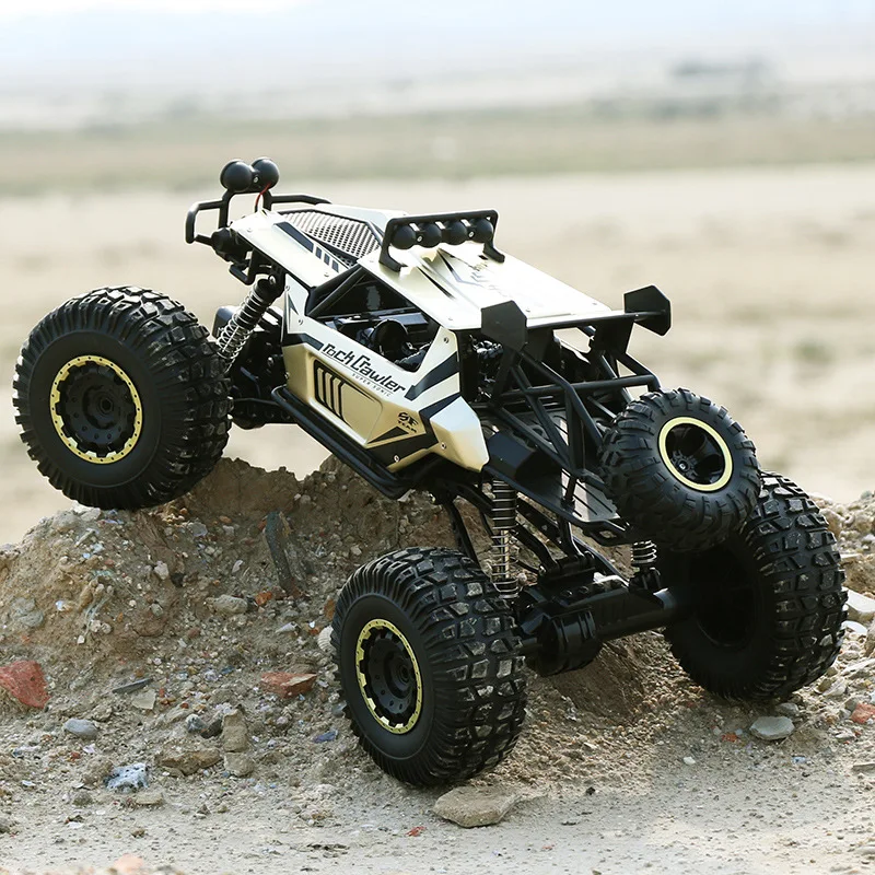 Радиоуправляемый автомобиль 4WD 1:8 50 см негабаритный полуметровый сплав тела скалолазание RC автомобиль горный йети высокая скорость внедорожник 2,4G RC автомобиль игрушка