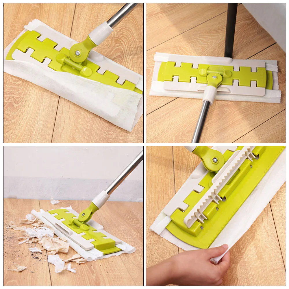 

1 Roll 40pcs No-wash Static Dust Removal Papers Duster Disposable Pads (White)