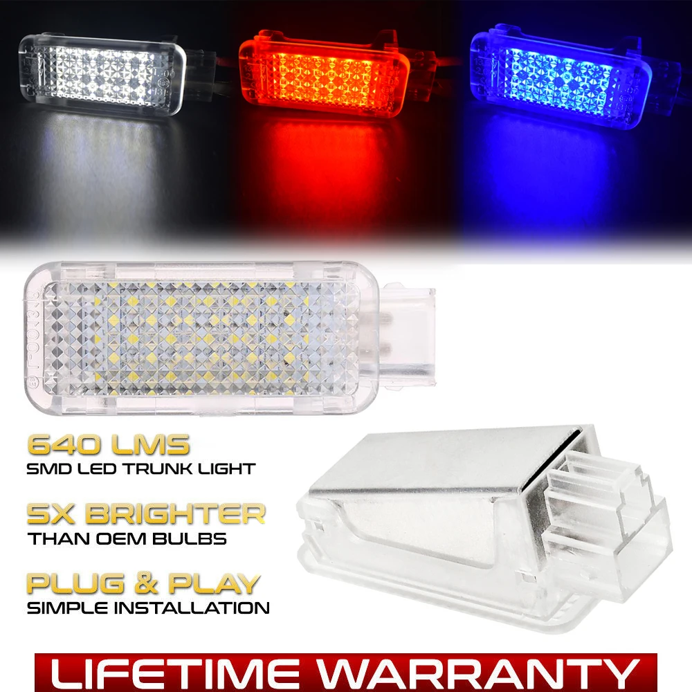

LED car interior footwell trunk glove box dome reading lights for Audi TT R8 A8 S8 D4 Q7 S7 A6 S6 C6 Q5 RS4 B7 A4 B8 A3 A2 A1