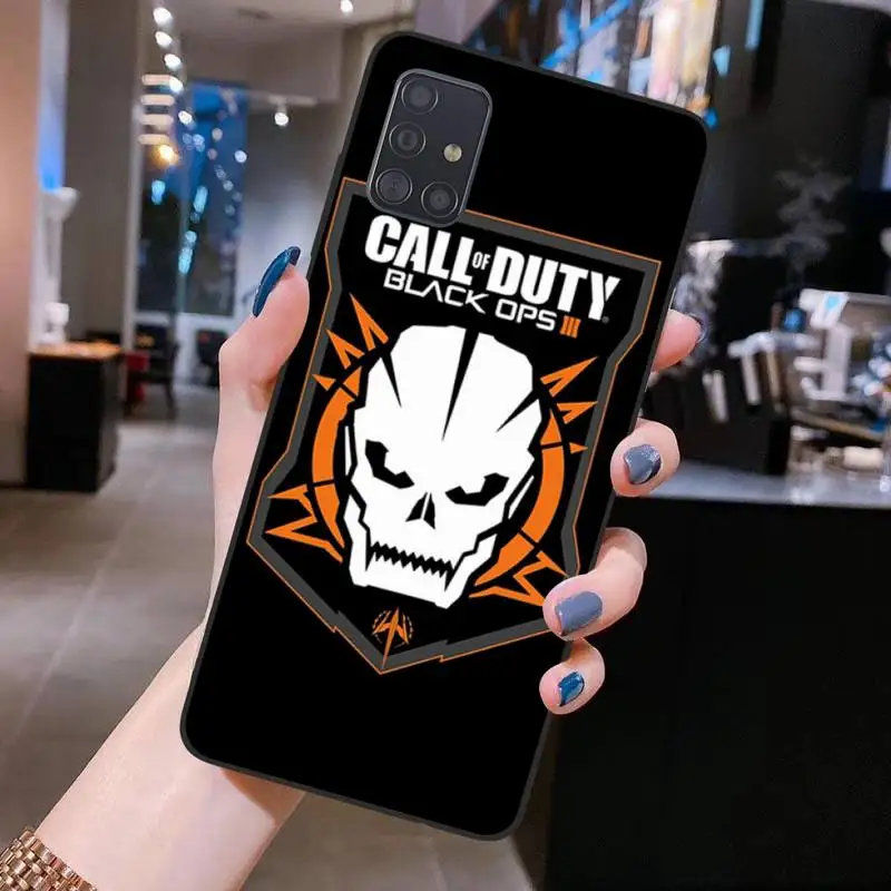 

USAKPGRT Hot game call of duty Phone Case for Samsung S20 plus Ultra S6 S7 edge S8 S9 plus S10 5G lite 2020