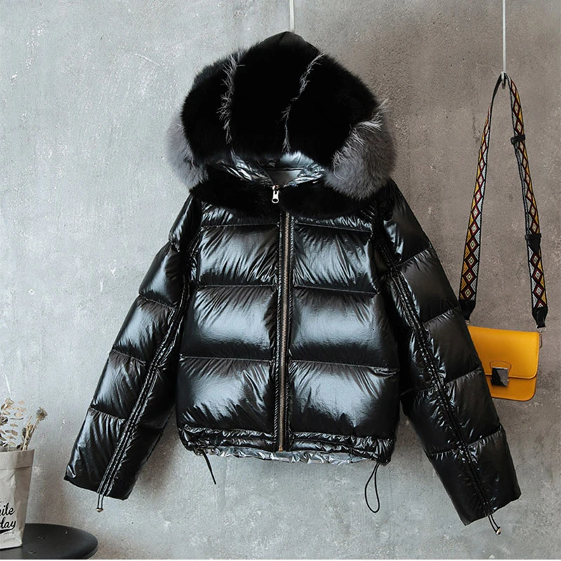 Thick Plus Size Long Cotton Quilted Fur Jacket Parka Fashion Winter Women Warm Coats Female Feminina Outerwear Snow Hood Womens | Женская