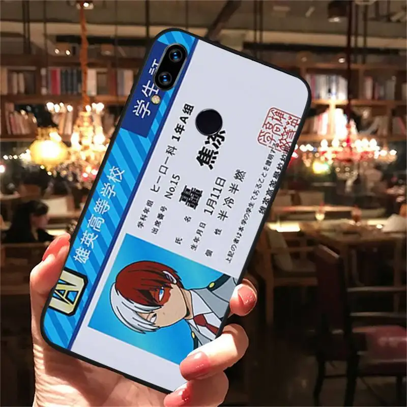 

My hero academia Phone Case For Xiaomi Redmi 7 9t a3 9se k20 mi8 max3 lite 9 note 8 9s 10 pro