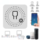 1 шт. Мини Wi-Fi переключатель Tuya 10 А светильник умный Life модуль с поддержкой 2-стороннего приложения голосовое реле Таймер Google Home Alexa Tuya
